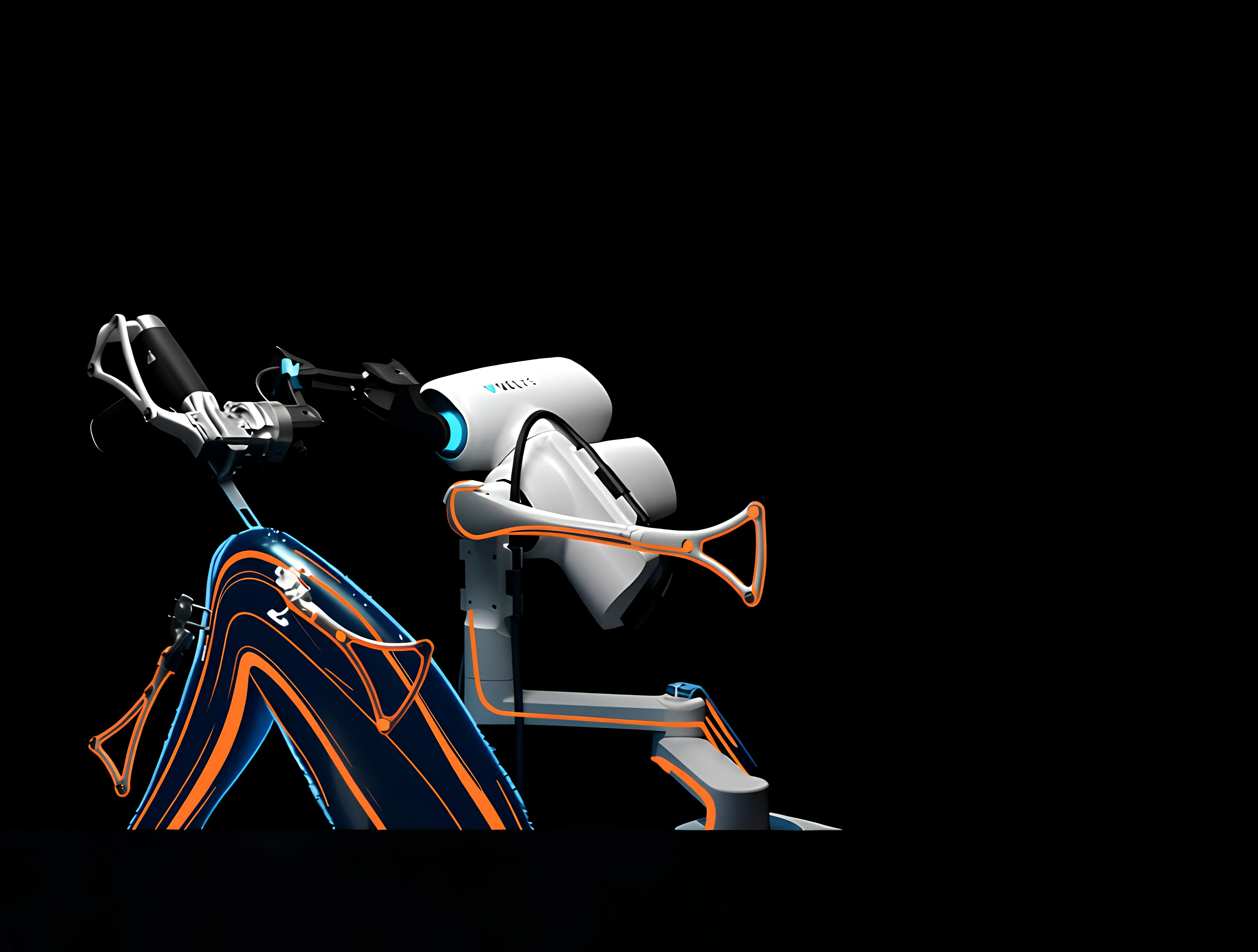 Robotic knee replacement surgery